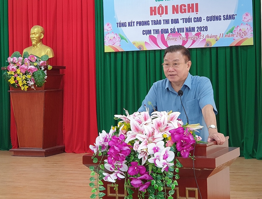 Phó Chủ tịch Ngô Trọng Vịnh phát biểu tại Hội nghị.