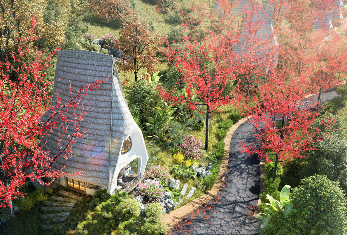 Mẫu biệt thự Nhà Rông