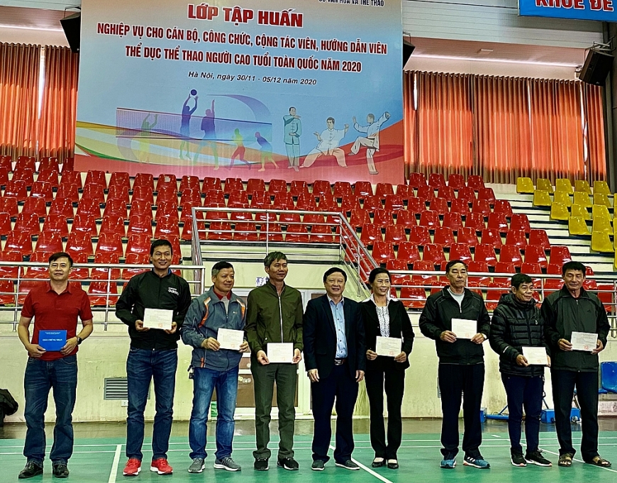 Tập huấn nghiệp vụ thể dục thể thao NCT toàn quốc năm 2020