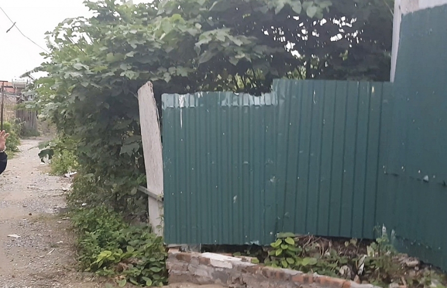 Khu đất bị cưỡng chế, thu hồi từ năm 2013 đến nay vẫn bỏ hoang.