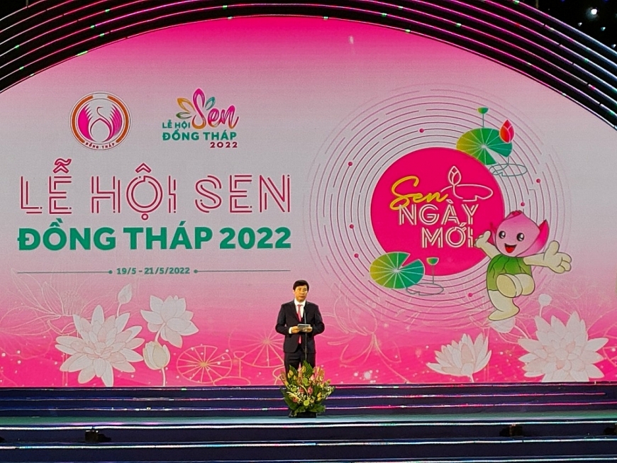 Tỉnh Đồng Tháp Khai mạc Chương trình Lễ Hội Sen Đồng Tháp lần thứ I, năm 2022