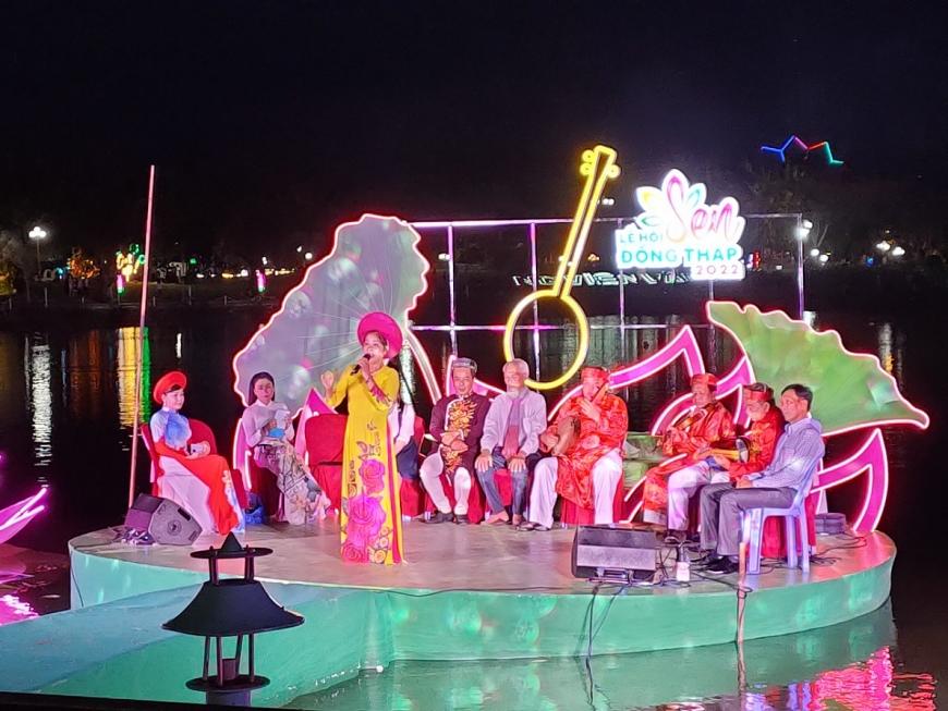 Tỉnh Đồng Tháp Khai mạc Chương trình Lễ Hội Sen Đồng Tháp lần thứ I, năm 2022