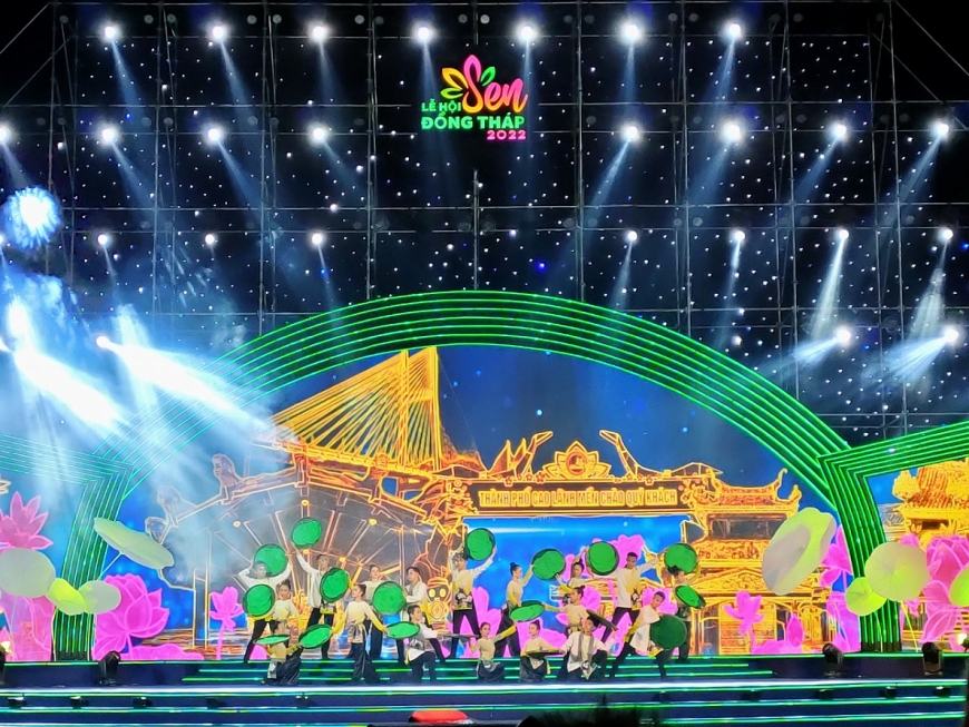 Tỉnh Đồng Tháp Khai mạc Chương trình Lễ Hội Sen Đồng Tháp lần thứ I, năm 2022