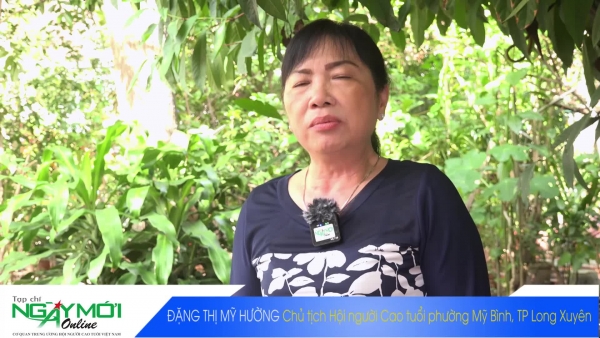 Một doanh nhân cao tuổi có tấm lòng nhân ái