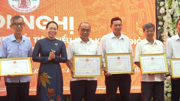 Hội NCT tỉnh Sóc Trăng: Biểu dương 153 NCT tiêu biểu, làm kinh tế giỏi giai đoạn 2018-2023