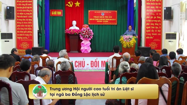 Trung ương Hội Người cao tuổi Việt Nam tri ân liệt sĩ tại Ngã ba Đồng Lộc