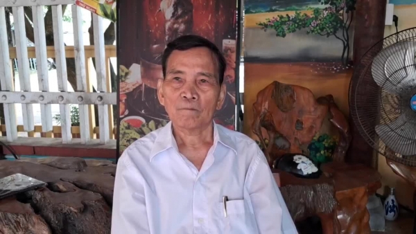 Cụ Lê Đình San, 84 tuổi, nguyên Chủ tịch Hội NCT xã Cao xã cũ, nay là xã Bản Nguyên, tỉnh Phú Thọ chia sẻ về tác động của DSTT với sức khỏe NCT