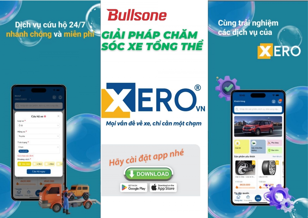 Xerovn – Ứng dụng đa dịch vụ cho chủ xe ô tô và xe máy tại Việt Nam