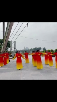 CLB Tự chăm sóc sức khỏe Tân Xuân, phường Đông Ngạc, TP Hà Nội luyện tập chuẩn bị tham gia sự kiện