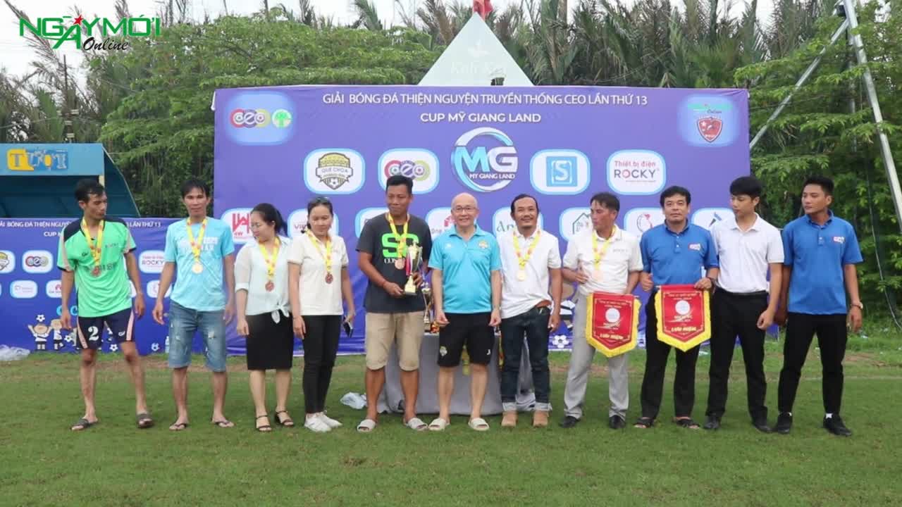 Giải bóng đá thiện nguyện truyền thống CEO: Chung tay lan tỏa tinh thần nhân ái