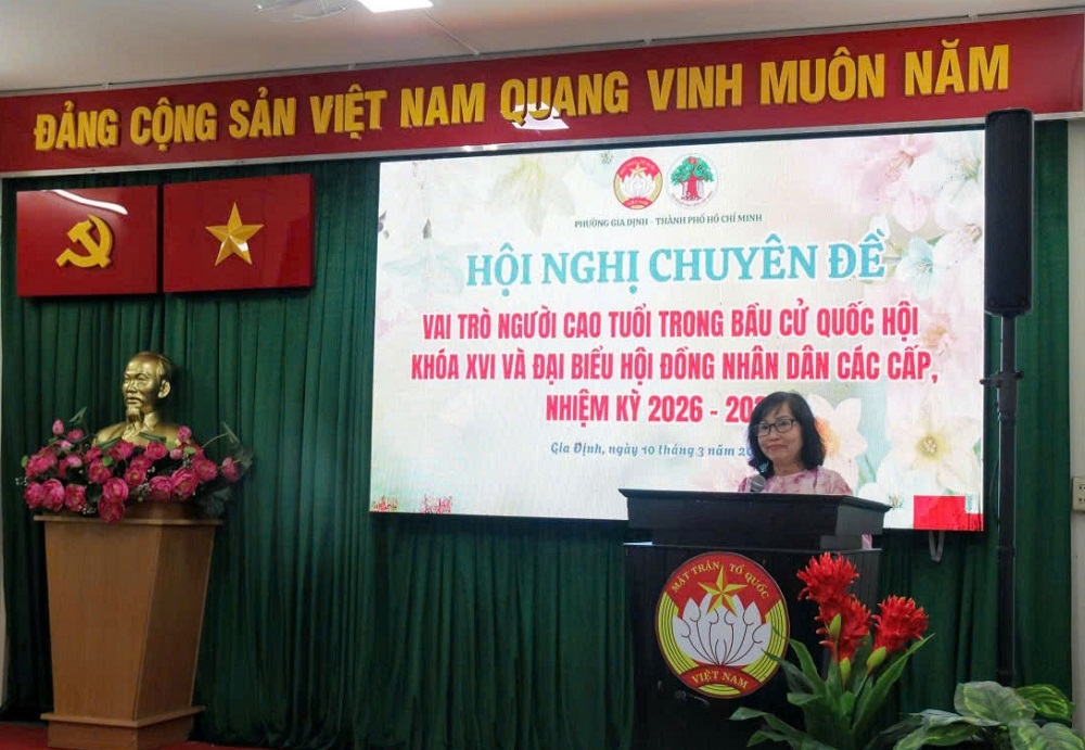 Hội nghị tuyên truyền chuyên đề về vai trò của người cao tuổi trong cuộc bầu cử đại biểu Quốc hội khóa XVI và đại biểu Hội đồng nhân dân các cấp nhiệm kỳ 2026 – 2031