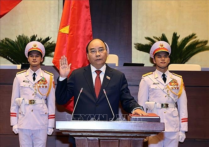 Lễ tuyên thệ nhậm chức của Chủ tịch nước Nguyễn Xuân Phúc