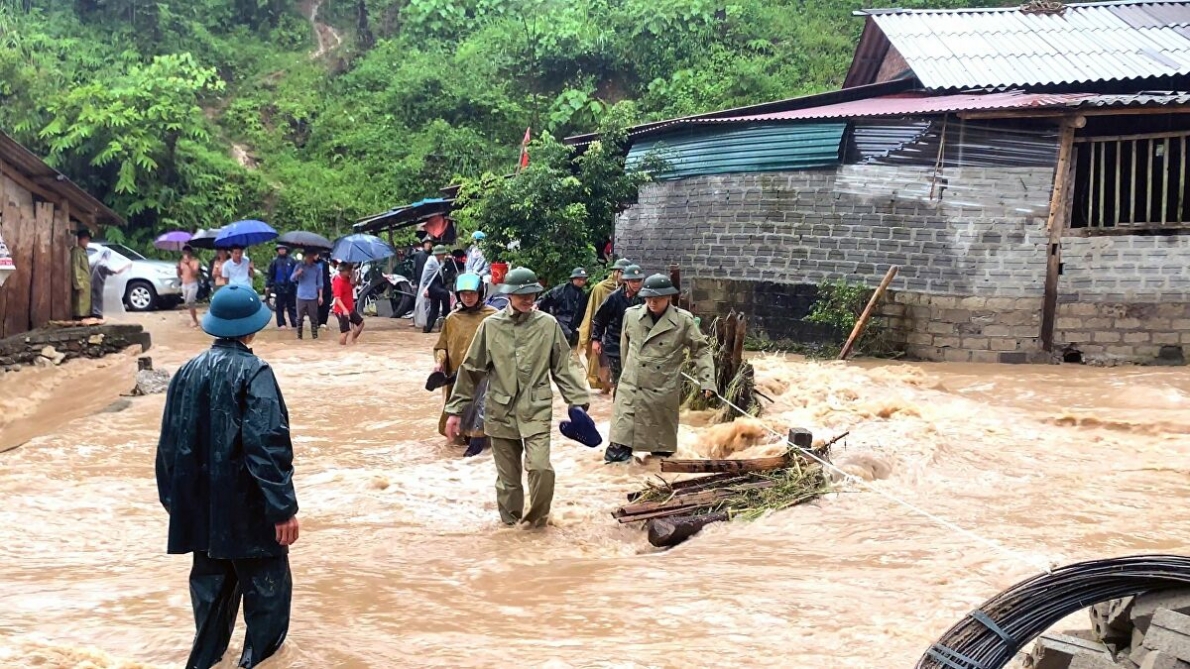Mưa lũ gây thiệt hại lớn tại Hà Giang và Tuyên Quang