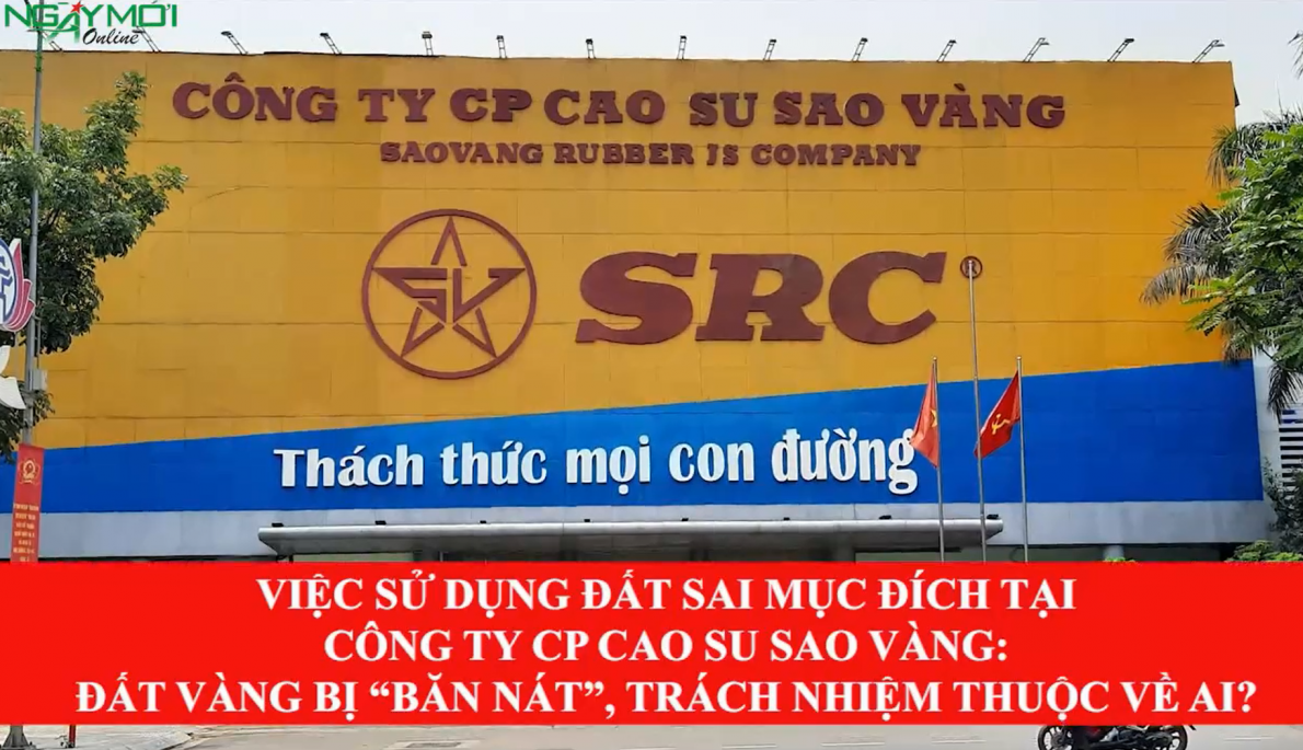 Việc sử dụng đất sai mục đích tại Công ty CP Cao su Sao Vàng: Đất vàng bị “băm nát”, trách nhiệm thuộc về ai?