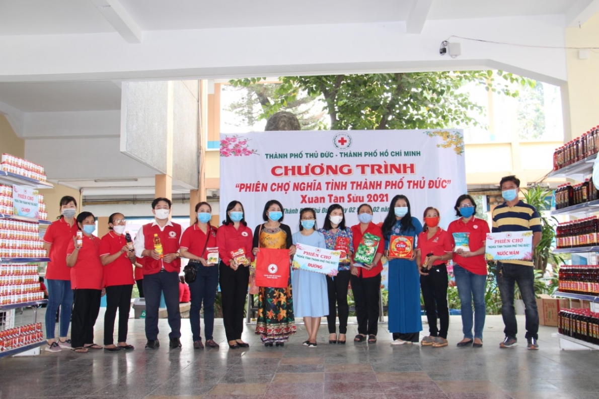 “Phiên chợ nghĩa tình thành phố Thủ Đức” xuân Tân Sửu 2021