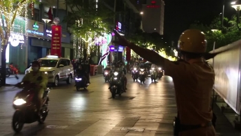 Đội CSGT Bến Thành ra quân đảm bảo TTATGT trên địa bàn TP.Hồ Chí Minh