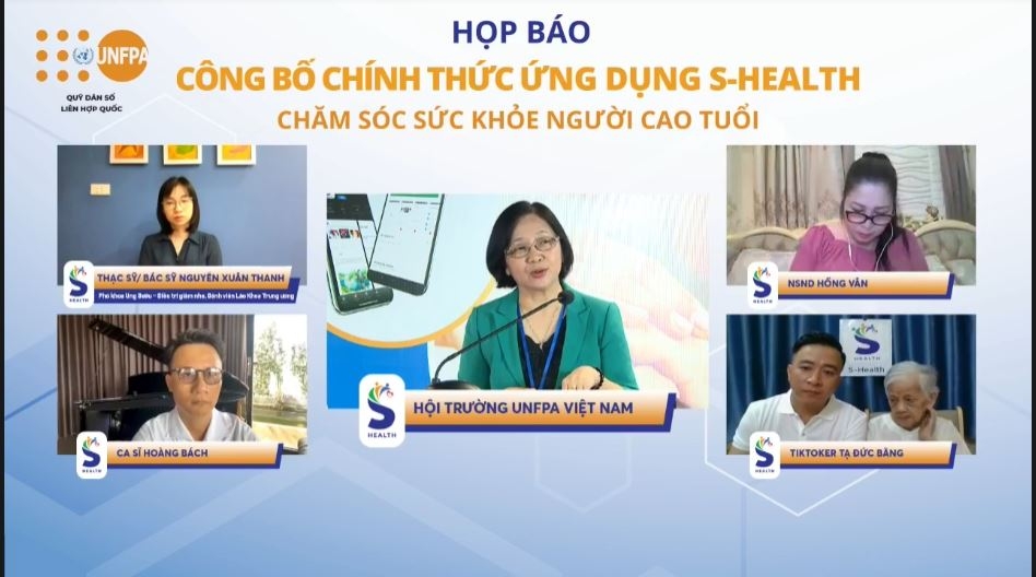 Ứng dụng di động “S-Health” đầu tiên về chăm sóc sức khỏe từ xa cho người cao tuổi