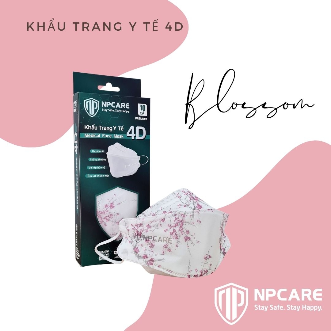 Khẩu trang y tế 4D NPCARE