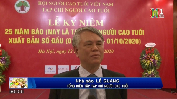 Kỉ niệm 25 năm Báo Người cao tuổi (nay là Tạp chí Người cao tuổi) xuất bản số đầu