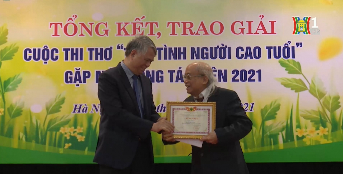 Tổng kết trao giải cuộc thi thơ Tâm tình người cao tuổi, gặp mặt cộng tác viên năm 2021