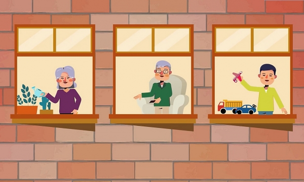 Hướng dẫn cách ly tại nhà dành cho người cao tuổi